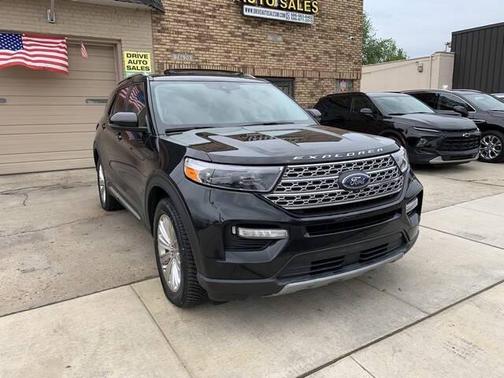 Agate Black Metallic 2020 Ford Explorer Limited