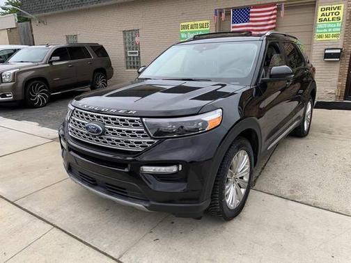 Agate Black Metallic 2020 Ford Explorer Limited