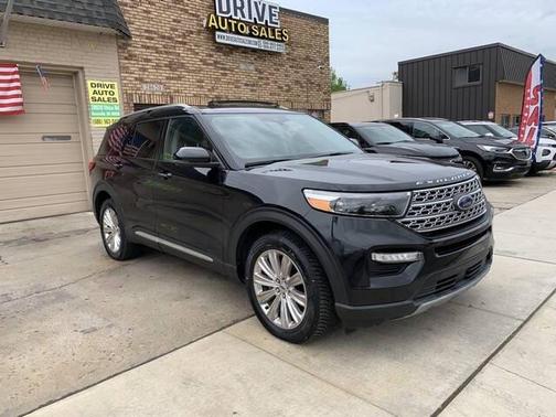 Agate Black Metallic 2020 Ford Explorer Limited