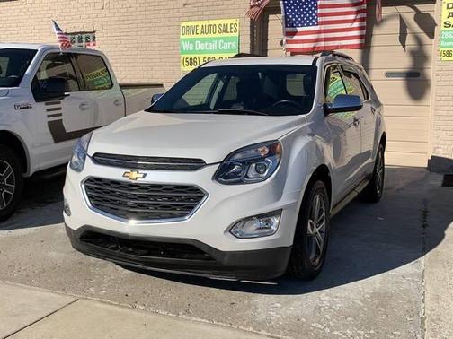 WHITE 2016 Chevrolet Equinox LTZ