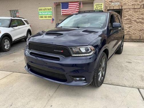 Blu By You Pearlcoat 2017 Dodge Durango GT