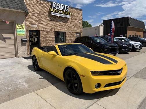 Rally Yellow 2012 Chevrolet Camaro 1LT