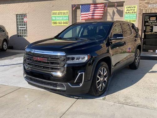 BLACK 2020 GMC Acadia SLE 4x4 4dr SUV