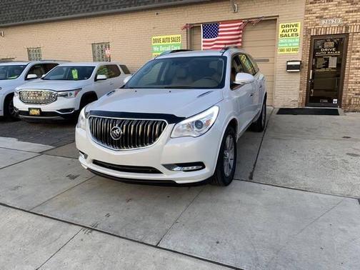 WHITE 2017 Buick Enclave Leather