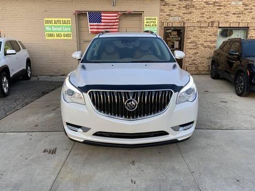 WHITE 2017 Buick Enclave Leather