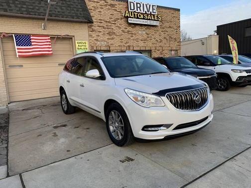 WHITE 2017 Buick Enclave Leather