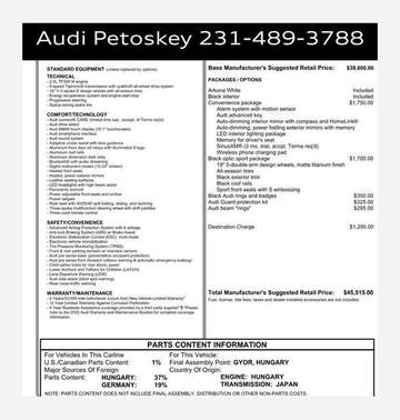 2025 Audi Q3 Premium 45 TFSI S line quattro Tiptronic