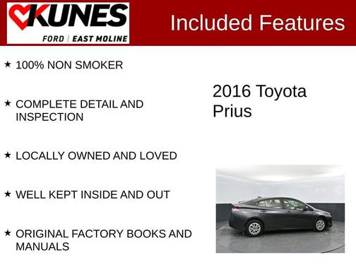 2016 Toyota Prius Two