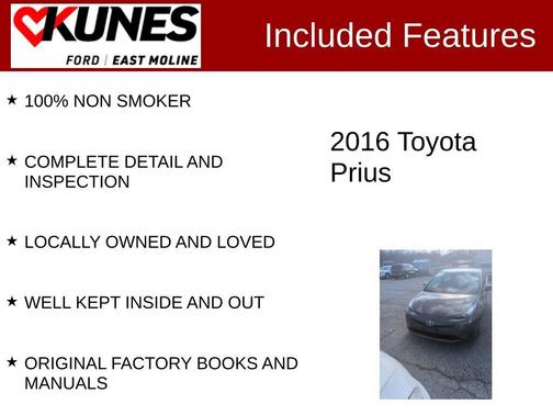 2016 Toyota Prius Two