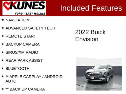 Satin Steel Gray Metallic 2022 Buick Envision Preferred