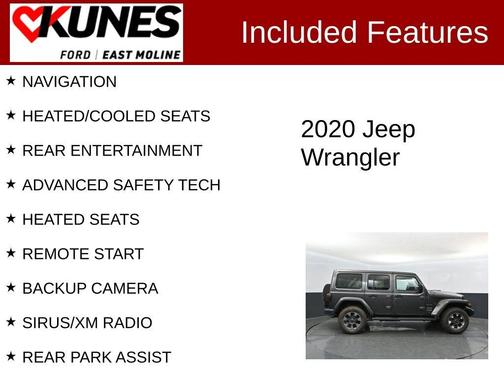 Granite Crystal Clearcoat Metallic 2020 Jeep Wrangler Unlimited Sahara