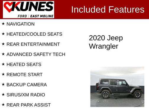 Granite Crystal Clearcoat Metallic 2020 Jeep Wrangler Unlimited Sahara