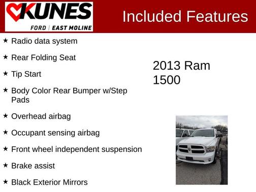2013 RAM 1500 Tradesman/Express