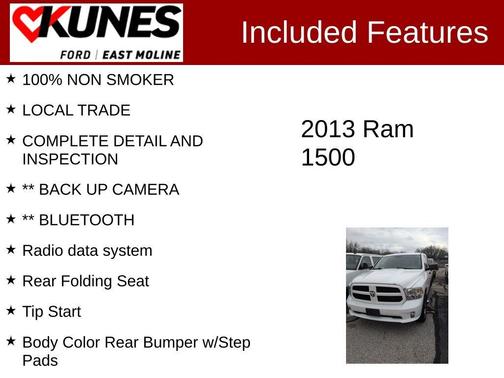 2013 RAM 1500 Tradesman/Express