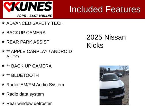 Fresh Powder 2025 Nissan Kicks SV