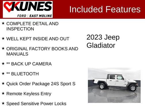2023 Jeep Gladiator Sport