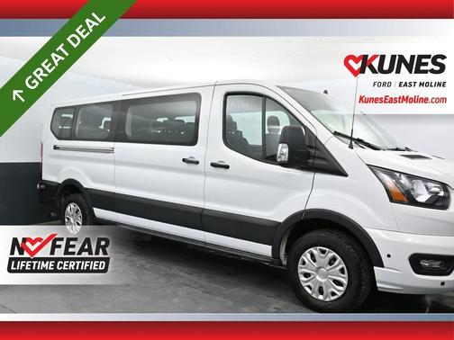 Oxford White 2024 Ford Transit-350 XLT