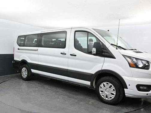 Oxford White 2024 Ford Transit-350 XLT