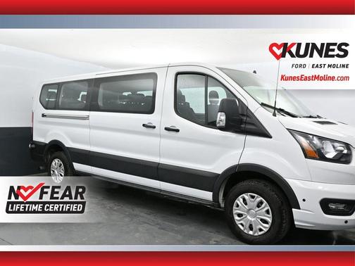 Oxford White 2024 Ford Transit-350 XLT