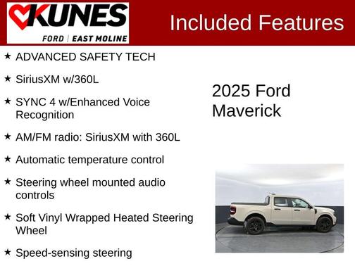 Desert Sand 2025 Ford Maverick XLT