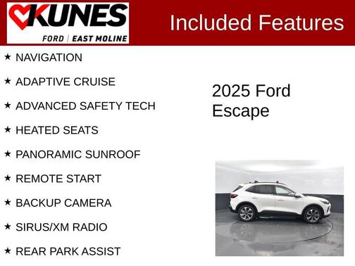 2025 Ford Escape Platinum