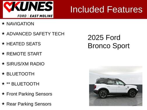 2025 Ford Bronco Sport Outer Banks
