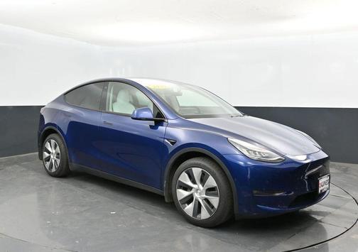 Deep Blue Metallic 2020 Tesla Model Y Long Range