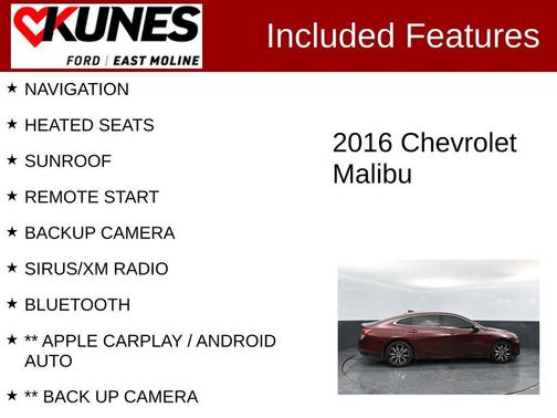 2016 Chevrolet Malibu 1LT