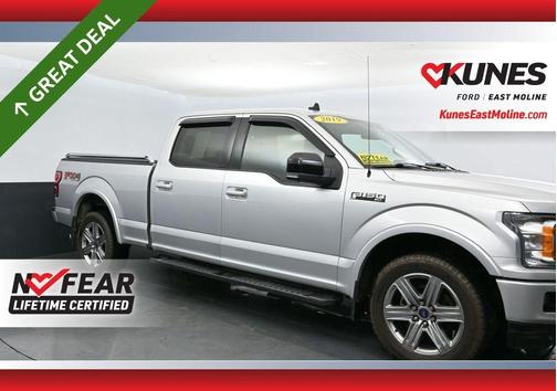 Silver 2019 Ford F-150 XLT