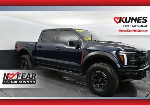 Blue 2024 Ford F-150 Raptor