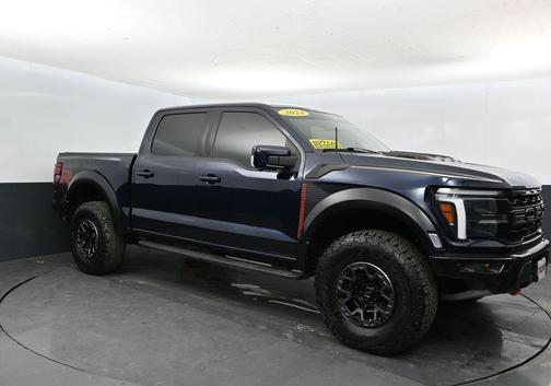 Blue 2024 Ford F-150 Raptor