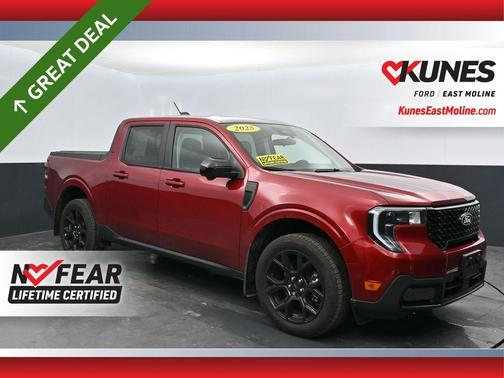 Ruby Red Metallic 2025 Ford Maverick Lariat