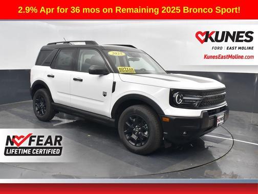 Oxford White 2025 Ford Bronco Sport Big Bend