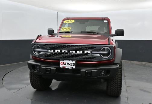 Ruby Red Metallic 2026 Ford Bronco Badlands