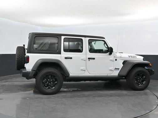 Bright White Clearcoat 2023 Jeep Wrangler 4xe Base