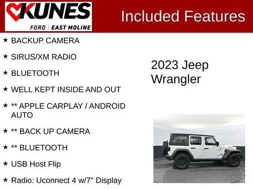 Bright White Clearcoat 2023 Jeep Wrangler 4xe Base