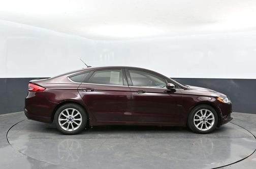 Burgundy 2017 Ford Fusion SE