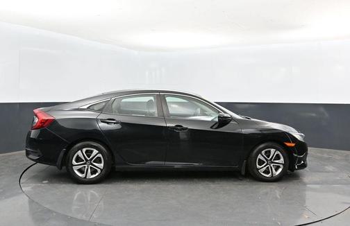 Black 2016 Honda Civic LX