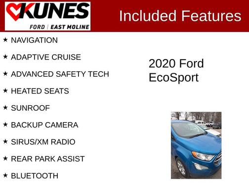 2020 Ford EcoSport SE