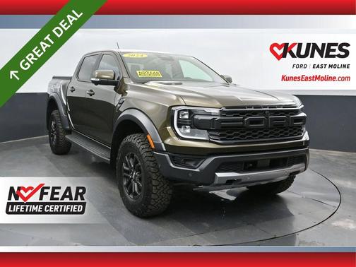 Green 2024 Ford Ranger Raptor
