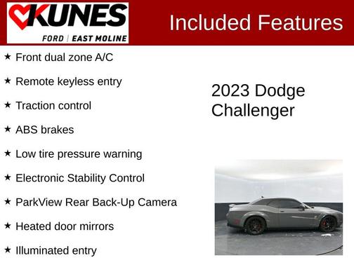 Destroyer Gray Clearcoat 2023 Dodge Challenger R/T Scat Pack