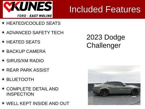 Destroyer Gray Clearcoat 2023 Dodge Challenger R/T Scat Pack
