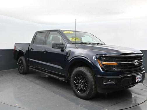 Blue 2025 Ford F-150 XLT
