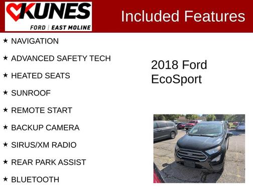 2018 Ford EcoSport SE