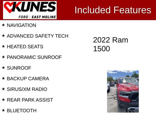 Flame Red Clearcoat 2022 RAM 1500 Rebel
