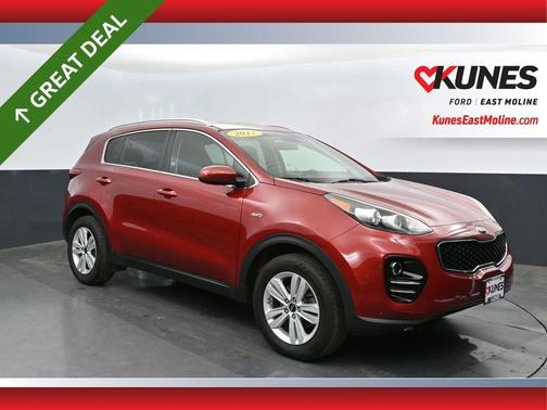 Hyper Red 2017 Kia Sportage LX