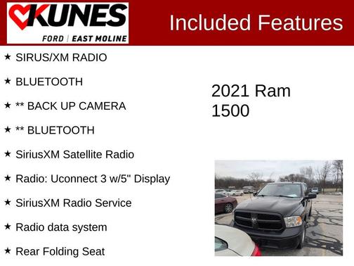 2021 RAM 1500 Classic Tradesman