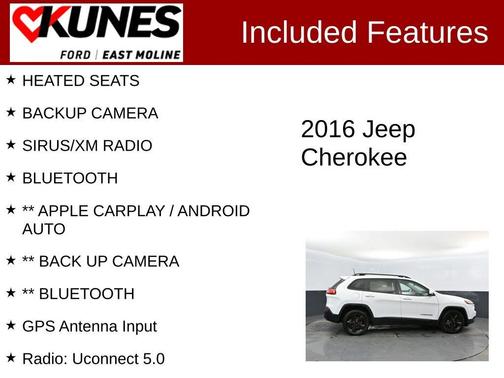 2016 Jeep Cherokee Altitude