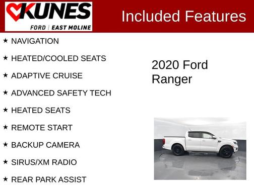 2020 Ford Ranger Lariat