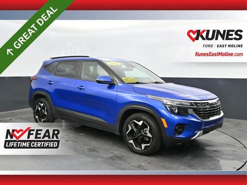 Neptune Blue 2025 Kia Seltos S